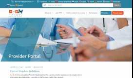 
							         Provider Portal | Partners Health Plan								  
							    