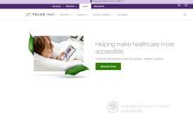 
							         Provider Portal - Telus Health								  
							    