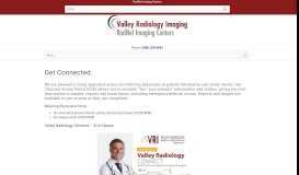 
							         Provider Portal - Valley Radiology Imaging								  
							    