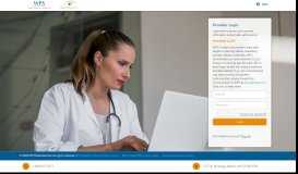 
							         Provider Portal - WPS Health Insurance								  
							    