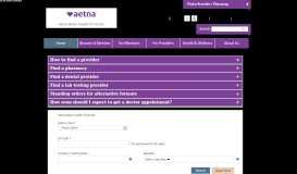 
							         provider search - Aetna Better Health								  
							    