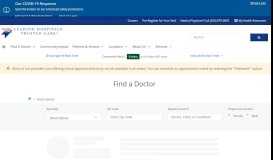
							         Provider Search - Find a Doctor | HealthONE								  
							    