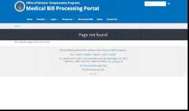 
							         Provider Search - Web Bill Processing Portal								  
							    