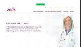 
							         Provider Solutions - Zelis Healthcare								  
							    