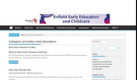 
							         providers and jobseekers – Informed Families - Enfield Council								  
							    