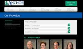 
							         Providers at Anchor Medical Associates - Lincoln, Providence ...								  
							    