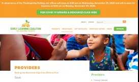 
							         Providers | Early Learning Coalition of Orange County								  
							    