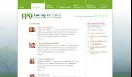 
							         Providers - Family Practice Associates of Voorhees								  
							    