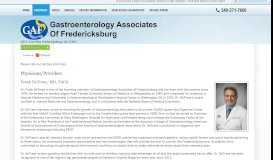
							         Providers - Gastroenterology Associates of Fredericksburg								  
							    