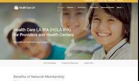 
							         Providers | Health Care LA								  
							    