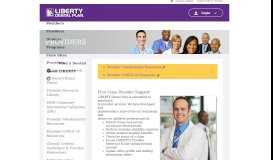 
							         Providers Home Page - Liberty Dental Plan								  
							    