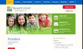 
							         Providers - Margiotti & Kroll Pediatrics								  
							    
