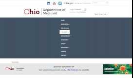 
							         Providers - Ohio Department of Medicaid - Ohio.gov								  
							    