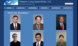 
							         Providers - Oregon Lung Specialists								  
							    