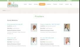 
							         Providers - Premier Community HealthCare								  
							    