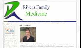 
							         Providers - Rivers Family Medicine								  
							    