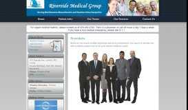 
							         Providers | Riverside Medical Group								  
							    