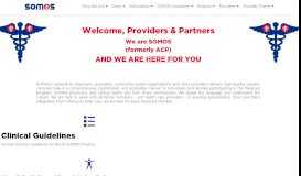 
							         Providers - SOMOS - SOMOS Community Care								  
							    