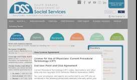 
							         Providers - South Dakota Department of Social Services								  
							    