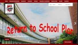 
							         Proviso West High School / Homepage								  
							    