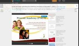 
							         Provost Academy Overview - SlideShare								  
							    