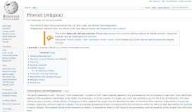
							         Provost (religion) - Wikipedia								  
							    