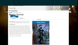 
							         Proxy Portal | Far Verona Wiki | FANDOM powered by Wikia								  
							    