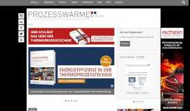 
							         Prozesswärme Online – das B2B-Portal für Thermoprozesstechnik								  
							    