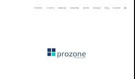 
							         Prozone creates software solutions for collaboration between ...								  
							    