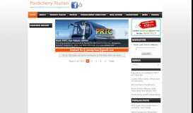 
							         PRTC buses from Pondicherry to outstation, bus timings ~ Pondicherry ...								  
							    