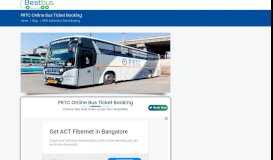 
							         PRTC Online Bus Tickets Booking - Bestbus								  
							    