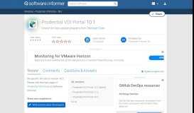 
							         Prudential VDI Portal 10.1 Download								  
							    
