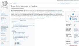 
							         Prva slovenska nogometna liga - Wikipedija, prosta enciklopedija								  
							    
