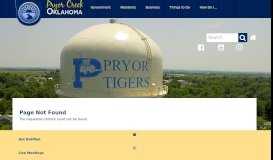 
							         Pryor Creek Recreation Center | Child Watch - The City of Pryor Creek								  
							    
