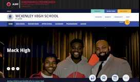 
							         PS 305 McKinley High School / Homepage - Buffalo Public Schools								  
							    
