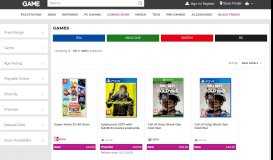 
							         PS4, Nintendo Switch, PC & Xbox Games & More | GAME								  
							    