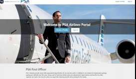 
							         PSA Airlines Portal								  
							    