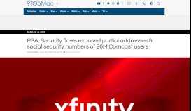 
							         PSA: Security flaws exposed partial addresses & social security ...								  
							    