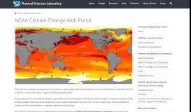 
							         PSD : Climate Change Portal - ESRL								  
							    