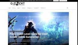 
							         Psijik-Orden Level-Guide für Elder Scrolls Online Summerset - G-Zockt ...								  
							    