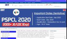 
							         PSPCL 2019 - PSPCL 2019 Recruitment Notification | PSPCL ...								  
							    