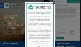 
							         Psychiatric Medicine Associates: Home								  
							    