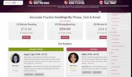 
							         Psychic Readings Online UK - Buy Accurate Phone, SMS ...								  
							    