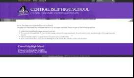
							         PTA Council - Central Islip High School								  
							    