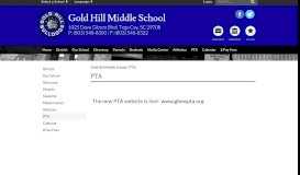 
							         PTA - Gold Hill Middle School								  
							    