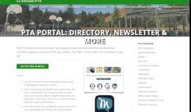 
							         PTA Portal: Directory, Newsletter & More – La Entrada PTA								  
							    