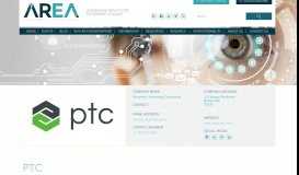 
							         PTC - AREA - Augmented Reality for Enterprise Alliance								  
							    