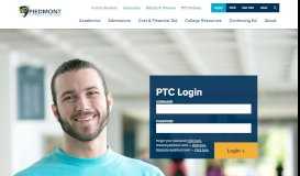 
							         PTC Pathway | Login - Piedmont Technical College								  
							    