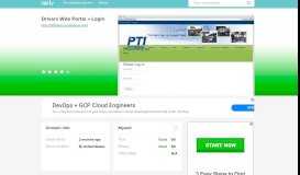 
							         ptidrivers.unitedevv.com - Drivers Web Portal » Login - Pti ...								  
							    