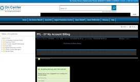 
							         PTL - 07 My Account Billing | On Center Software Support								  
							    